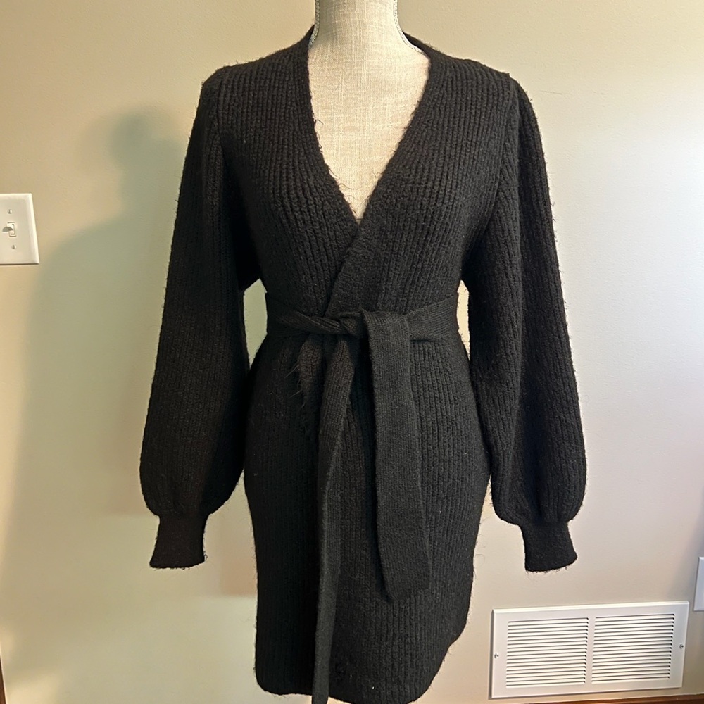 Topshop Black Cardigan